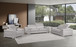 296 - Genuine Leather Living Room Set