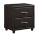 2220DBR Night Stand Angle Homelegance