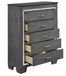 1916GY Chest Drawer