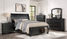 Bedroom Set Laurelin Collection Black