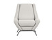 Tyne - Fabric Arm Chair - Light Cream