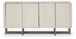 Ornawel - Distressed White - Accent Cabinet