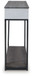 Sethlen - Gray / Black - Console Sofa Table