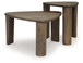 Reidport - Grayish Brown - Accent Cocktail Table Set (Set of 2)