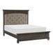 1400 Upholstered Bed Bed Homelegance