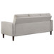 Bowen - Upholstered Track Arms Tufted Sofa Set