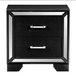 1572KB Nightstand Salon Collection Black by Homelegance