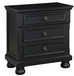 Night Stand Laurelin Collection Black