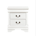 2147W Nighstand Mayville Collection White by Homelegance
