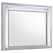 Veronica - Dresser Mirror - Light Silver