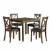 5838CH-5P Dining Room Set Homelegance