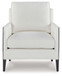 Ardenworth - Black / Ivory - Accent Chair