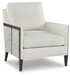 Ardenworth - Black / Ivory - Accent Chair
