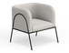 Malibu - Arm Chair - Light Cream