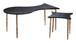 Norden - Coffee Table Set - Black / Bronze