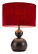 Shobu - Table Lamp - Red