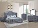 SET -B2150 Cameo Panel Bedroom Set in Gray by Crown Mark