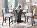 Camelia Counter Dining Room Set in Dove 1716DV by Crown Mark