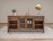 Olimpia - TV Stand With 2 Drawers & 2 Doors - Towny Brown