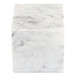 Cora - Cube Tabletop Accent - Purple / White Marble