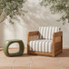 Albers - Outdoor Stool - Dark Green