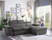 8228GY Ferriday Sectional Homelegance