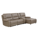 9429TP-4R Legrande Reclining Sectional Chaise in Leather Homelegance