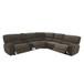 8238*6LRRR Shreveport Reclining Sectional Homelegance