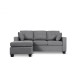 SH3217GRY-3SC Boone Sectional Homelegance