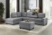 9507DGY Maston Sectional Homelegance