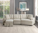 9401BEG Logansport Sectional Homelegance