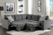 9311GY Lanning Sectional  Homelegance