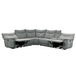 9509DG Tesoro Reclining Sectional in Fabric