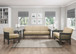 1104 Lewiston Living Room Set in Fabric Homelegance