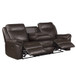 8206 Aram Reclining Set in Faux Leather Homelegance