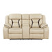 8229 Amite Reclining Set in Faux Leather Homelegance