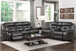 8229 Amite Reclining Set in Faux Leather Homelegance