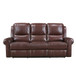 8546BR Mccall Power Reclining Set in Leather Homelegance