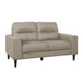 8566 Lewes Living Room Set in Leather Homelegance