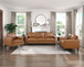 9203 Malcolm Living Room Set in Faux Leather Homelegance