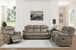 9479SDB Centeroak Reclining Set in Microfiber Homelegance