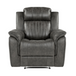 9479BRG Centeroak Reclining Set in Microfiber Homelegance