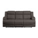 9207 Camryn Reclining Set in Microfiber Homelegance