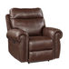 9488BR-PW Granville Power Reclining Set in Faux Leather Homelegance