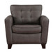 9266BRW Seating-Renzo Collection Homelegance