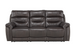 9527BRW Lance Reclining Set in Leather Homelegance