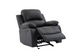 HH-Daytona-Black Daytona Sofa and Loveseat in Leather by Happy Homes