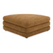 Lowtide - Curved Ottoman - Light Brown