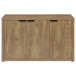 Pepita - 3-door Engineered Wood Accent Cabinet With Adjustable Shelves - Mango Brown