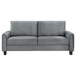 Davis - Upholstered Rolled Arm Sofa - Grey